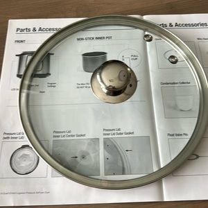 NEW Emeril Lagasse Glass Lid